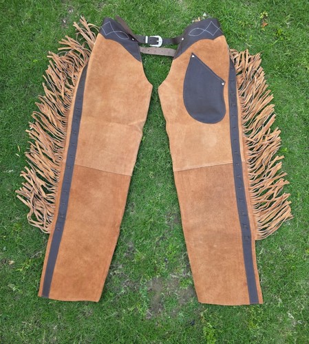 Western chaps pelle abito - western,