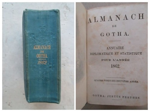 Almanach gotha 1862 6 - 1862.,