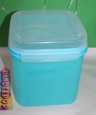Blue tupperware flip top - tupperware,