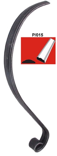 Acciaio elemento decorativo - elemento,