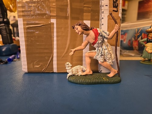 Personaggio presepe vintage - presepe,