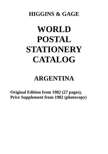 Higgins gage catalogo - higgins,