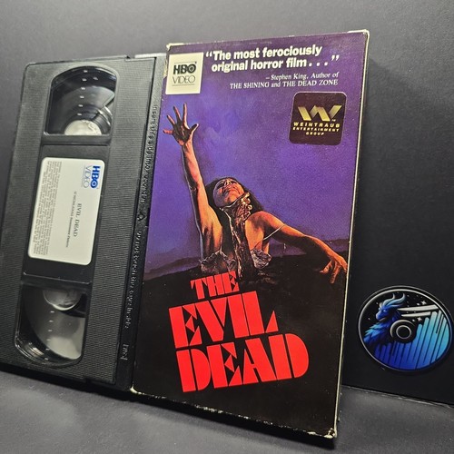 The evil dead vhs early - dead, print