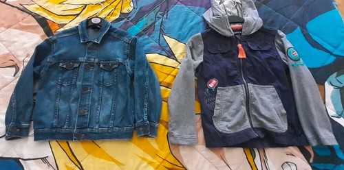Set giubbotti bambino denim - set,