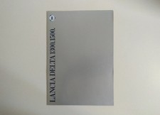 Depliant brochure Lancia Delta - VIII/1979