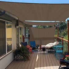 Tenda da sole rettangolare a