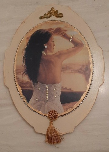 Quadro legno moderno - quadro, ovale