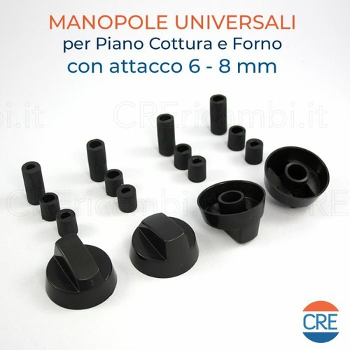 Kit manopole universali nere - 4,