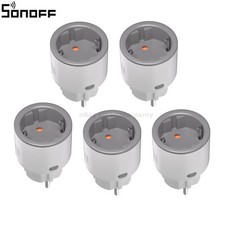 1-5Packs SONOFF S60 WIFI 16A Smart Presa Interruttore APP Misurazione Potenza Timer