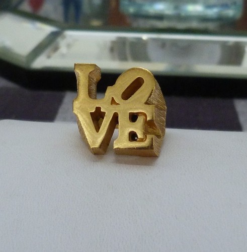 Anello robert indiana love - anello,