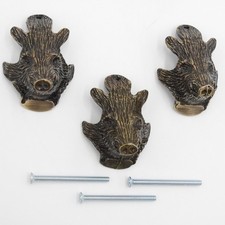 3 Pezzi Cinghiale Testa