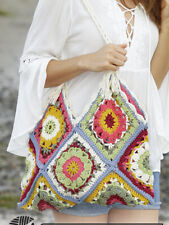 Borsa granny mattonella, borsa uncinetto fatta a mano, borsetta boho