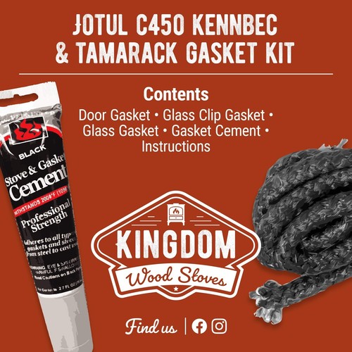Kit guarnizioni stufa legna - stufa, a