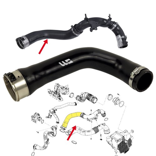 Tubo turbo aria - , di