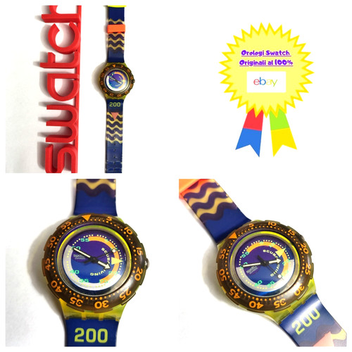 Swatch scuba usato sdj100 - scuba,