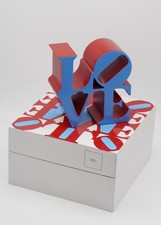 Love Red/Blue - Robert Indiana
