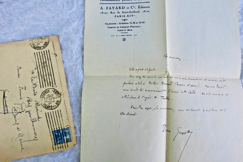 Lettera autografa firmata - lettera,