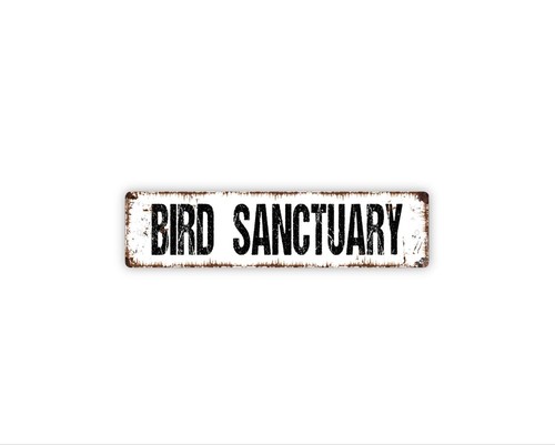 Insegna santuario uccellino - insegna, |