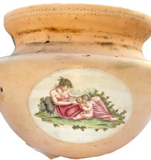 Grande Lume in Opalina Dipinta