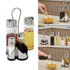 Set oliera acciaio olio - pz,