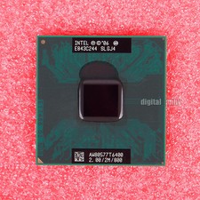 Processore CPU Intel Core 2 Duo T6400 2 GHz dual-core SLGJ4 AW80577T6400