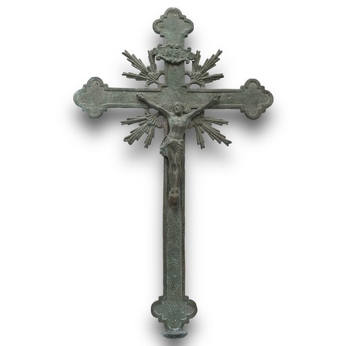 Antico crocifisso puntale - crocifisso,