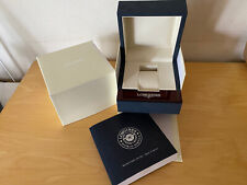 Custodia E Istruzioni LONGINES - Per Un Orologio - 13 X 13 X 8 Cm - Blu