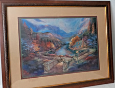 Quadro paesaggio Bazan capanna