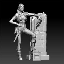 1/24 resin figures model