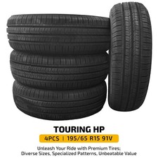 4 Tires 195/65R15 91V TOURING
