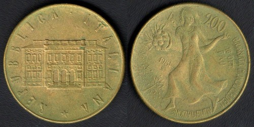Italia 200 lire 1981 fao - 200,
