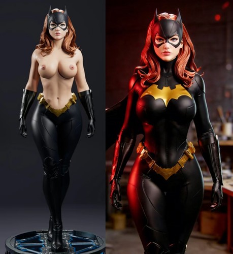 Batgirl vers non verniciato - batgirl, 2