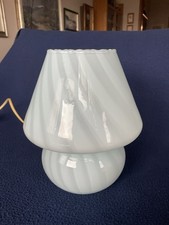 Lampada da tavolo fungo vetro