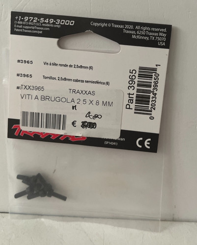 Traxxas componenti viti - componenti,