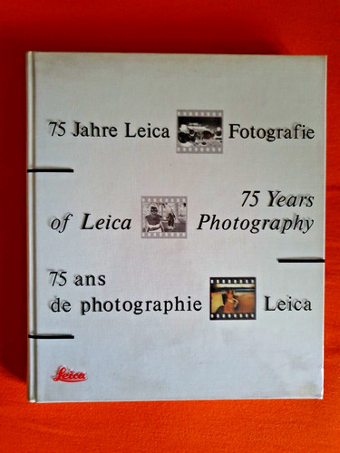 Leica libro years anni - leica, 75