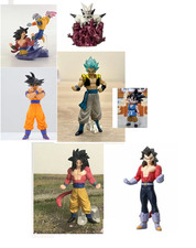 NEW Dragon Ball Z HG Lotto 7 Personaggi Gashapon Capsule toy Figure DBZ Sealed