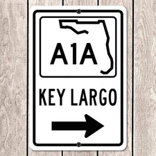 Cartello stradale Key Largo