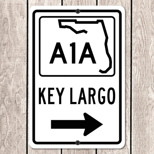 Cartello stradale key largo - cartello,