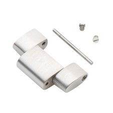 CINTURINO OROLOGIO 18 MM LINK PER OMEGA SEAMASTER PLANET OCEAN 6590/896 CRONOGRAFO SS