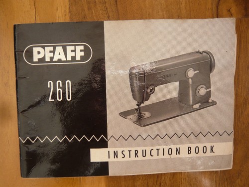 Pfaff 260 libretto - pfaff,