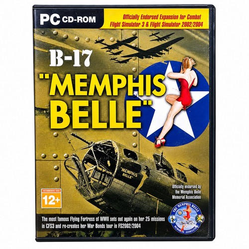 Memphis belle cd rom - b-17,