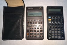 Calcolatrice scientifica Hewlett Packard HP 32S RPN 50° Ann Ed & Texas Inst TI-68