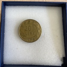 Moneta italiana 200 - la, lire