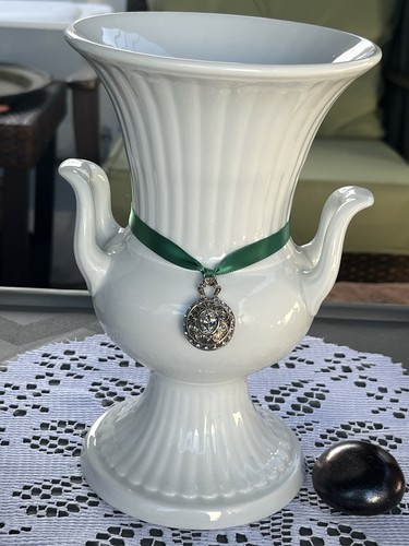 Vaso porcellana bianca