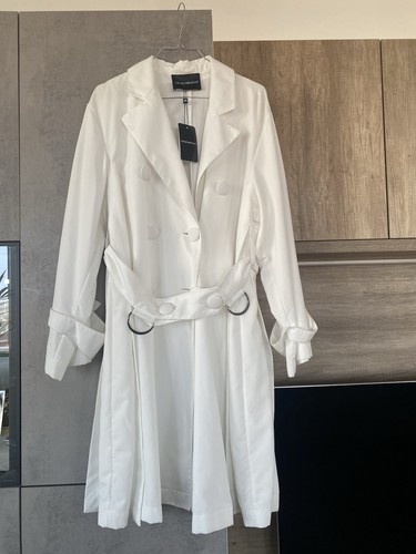 Trench bianco emporio - trench, armani