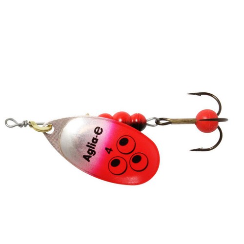 Mepps aglia red silver uv - red,