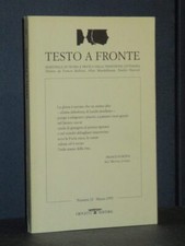 Semestrale (dir. Buffoni) -