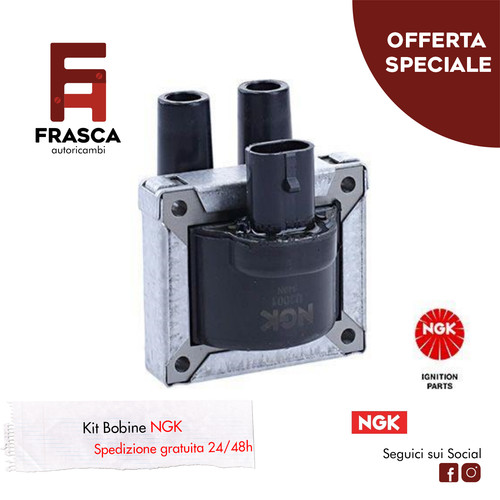 Bobina accensione ngk - bobina,