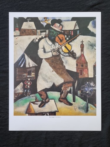 Marc chagall violonista - chagall,