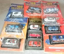 100 ANNI AUTO DA CORSA CON FASCICOLO DE AGOSTINI 1/43 MENU' A TENDINA